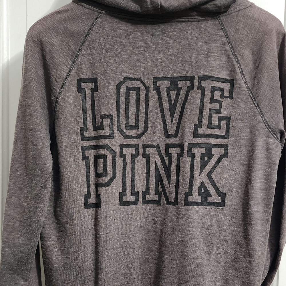 Victoria's Secret Pink Gray Hoodie